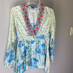 Sundance Silk Tunic Top